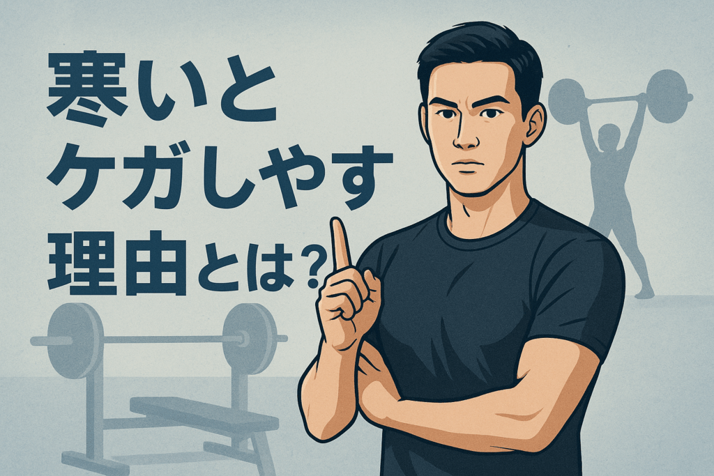 寒いとケガをしやすいのはなぜ？