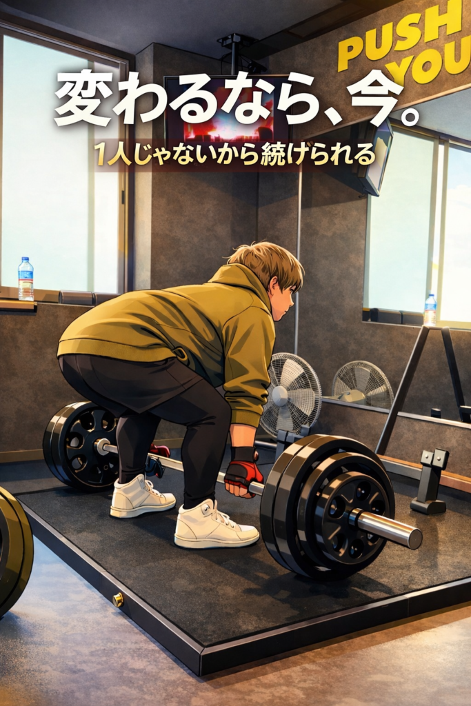 1人じゃないから続けられる！！