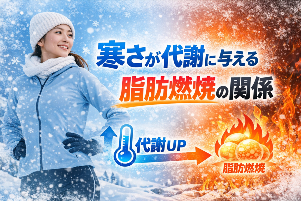 寒さが代謝に与える影響と脂肪燃焼の関係