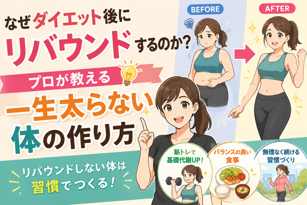 なぜダイエット後にリバウンドするのか?