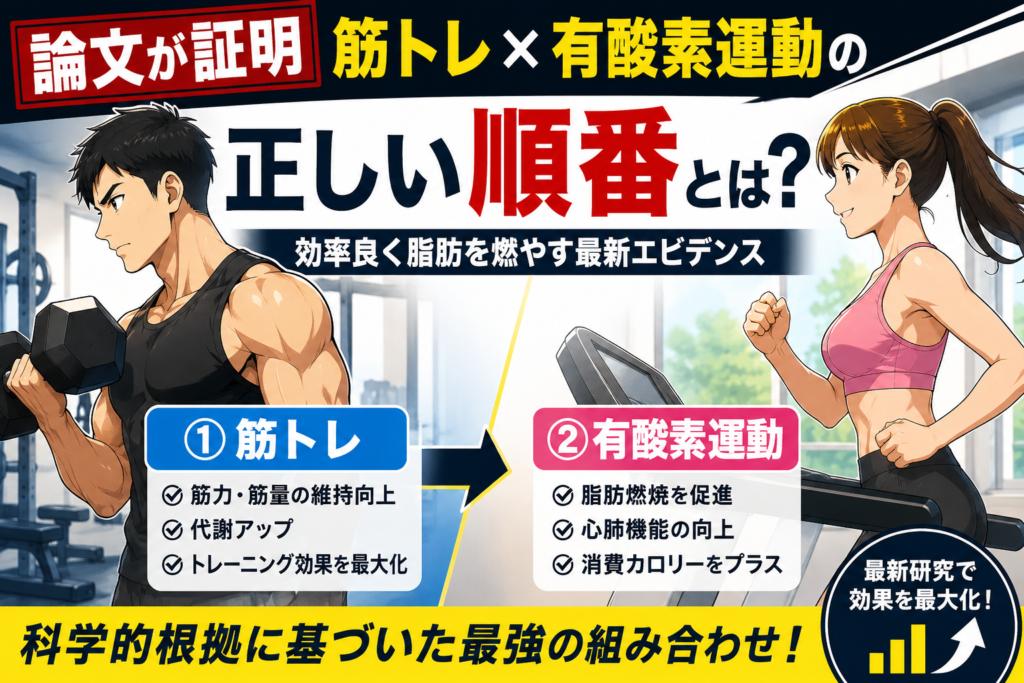 効率良く脂肪を燃やす最新エビデンス