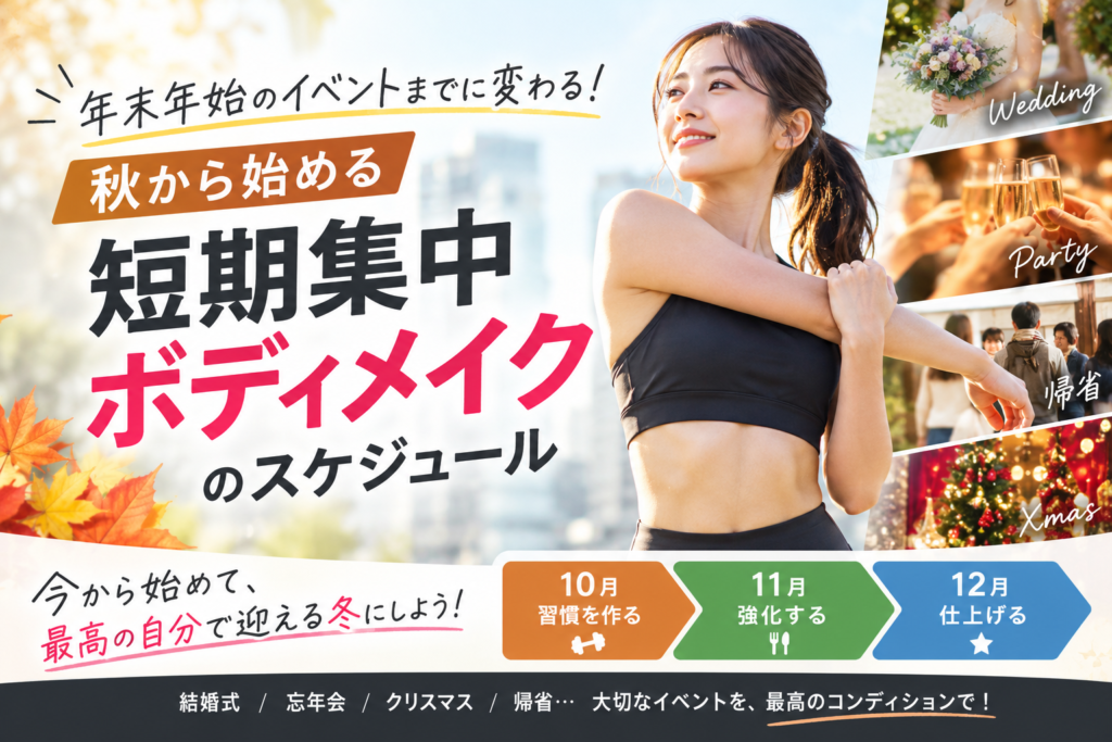 年末年始のイベントまでに変わる！