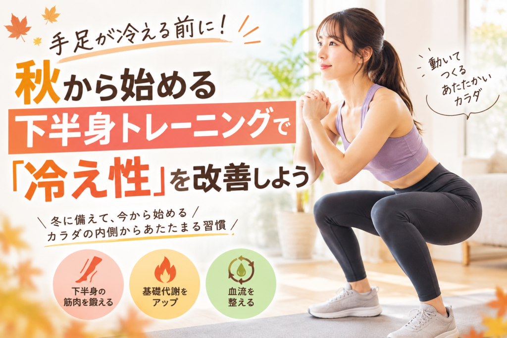 手足が冷える前に！